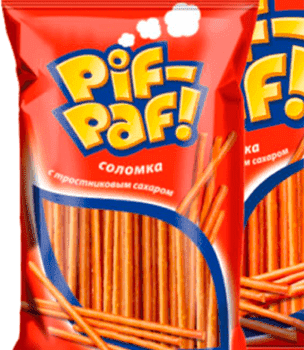 Соломка Pif-Paf сладкая 40 гр