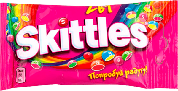 Skittles 38г 2 в 1