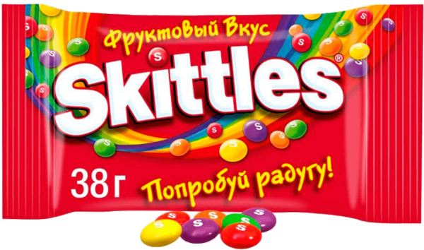 Skittles 38г Фрукты