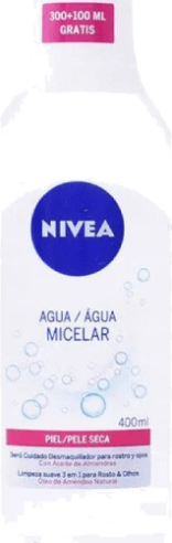 Смягчающая мицеллярная вода Nivea 3в1 для сухой и чувствит. кожи 400 мл,