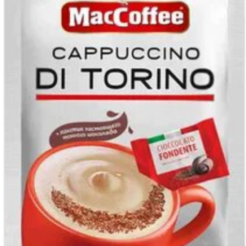 ТМ "MacCoffee" Cappuccino di Torino 2в1