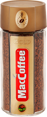 Кофе натур.раствор.субл.с доб кофе ст/б 100гр ТМ "MacCoffee Aromio"