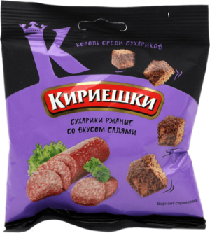 Сух.Кириешки ржан.40г/60 Салями