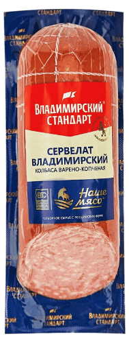 Сервелат Владимирский в/к 350 гр ВСт