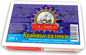 Крабовые палочки ТМ Columbus, 200 гр.