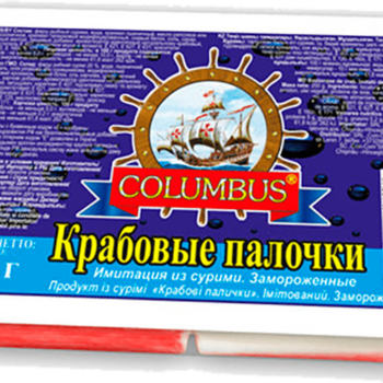 Крабовые палочки ТМ Columbus, 200 гр.