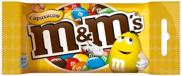 M&M`s Арахис 45гр