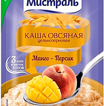 Каша овсяная "Мистраль" Манго-Персик 40гр