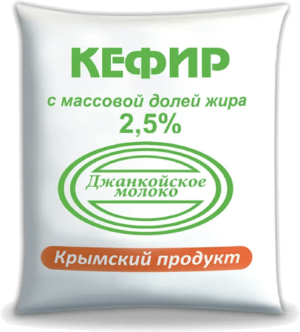 Кефир 3,2% 0,45кг п/э Джанкой