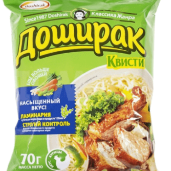 Лапша б/п Доширак Квисти Курица 70гр