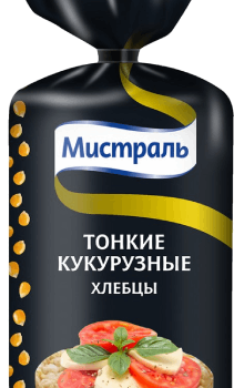 Хлебцы Мистраль Кукурузные 120г (шт.)