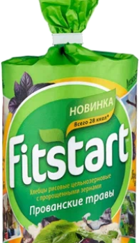 Хлебцы FITSTART рисовые Прованские травы 90г (шт.)