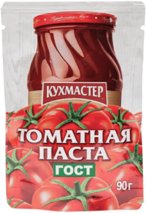 Кухмастер Томатная паста 90гр