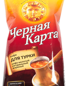 Кофе молотый Черная Карта 100г