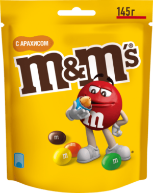 ТМ M&M`s Арахис 145 гр