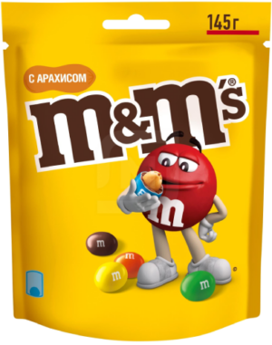 ТМ M&M`s Арахис 145 гр