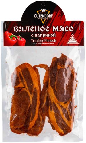 Trocken Fleisch Вяленое мясо с паприкой 0.1кг