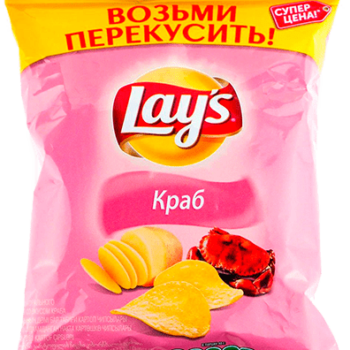 Лейз Краб 140г