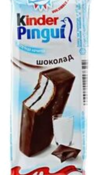 Киндер Бисквитное пирожное Пингви Шоколад 29,3% 30г Вакуум, 45дней (шт.)