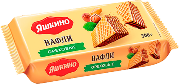 Ваф.Яшкино 300г Ореховые