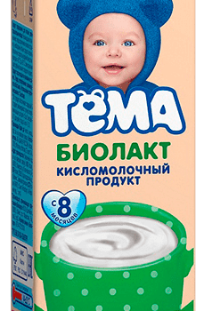 ТЕМА Биолакт Детский 3,2% 208г ТВА, 15дней (шт.)