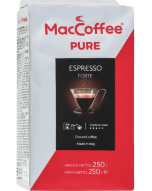 Кофе жар.мол.натур.брикет 0,250 гр ТМ "MacCoffee" PURE Espresso Forte