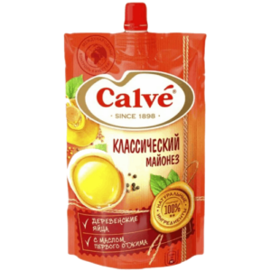 Майонез Calve Классический 50% д/п 200/40