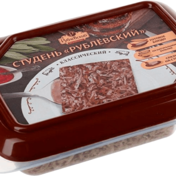 Студень "Рублевский классический", фикс.вес 380 гр, ТМ "Рублевский"