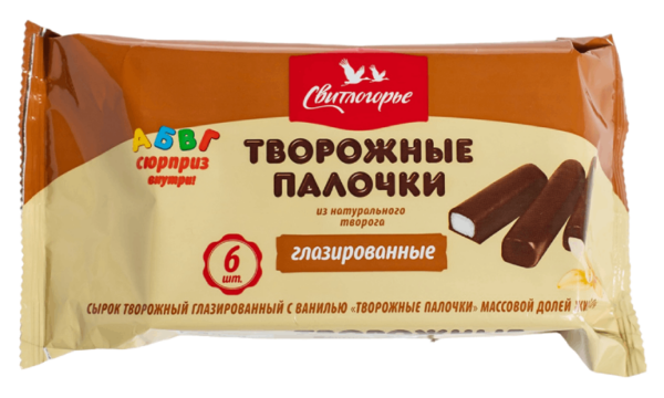 Твор пал (кат А) глазир с ванилином 23% 180г