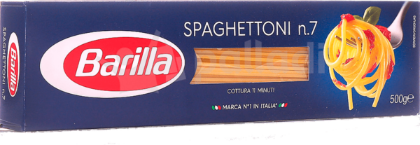 Макароны Спагеттони (Spaghettoni) №7 0,450 г ТМ Барилла