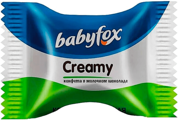 Вафельные конфеты Baby Fox Creamy Choco вес