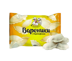 Вареники КП с картофелем (и сливочным маслом) 0,45 кг.*10 шт.